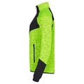 Visibility Yellow - Side - Clique Womens-Ladies Haines Fleece Jacket