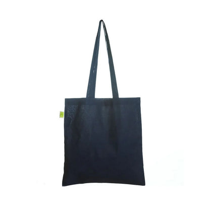 Navy Blue - Front - United Bag Store Cotton Shopper