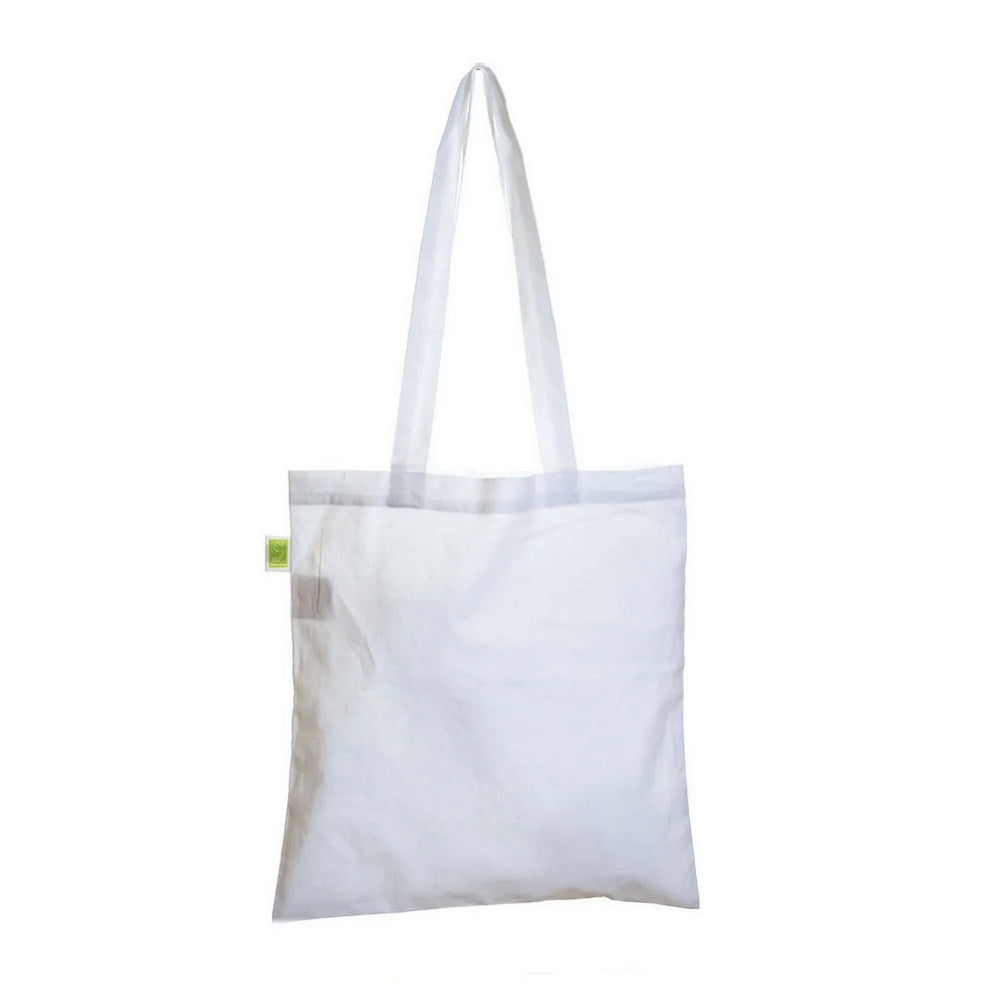 White - Front - United Bag Store Cotton Shopper