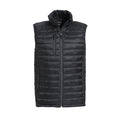 Black - Front - Clique Mens Hudson Gilet