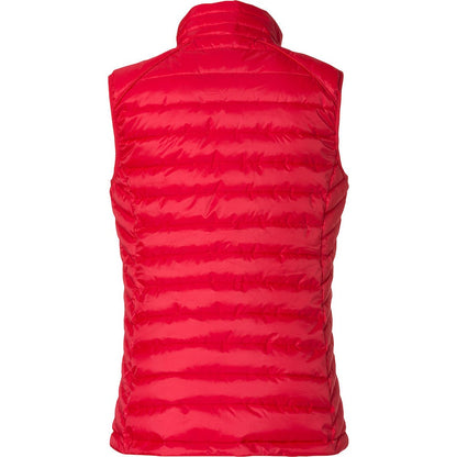 Red - Back - Clique Womens-Ladies Hudson Gilet