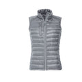 Grey - Front - Clique Womens-Ladies Hudson Gilet