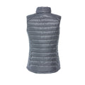 Grey - Back - Clique Womens-Ladies Hudson Gilet