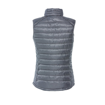 Grey - Back - Clique Womens-Ladies Hudson Gilet