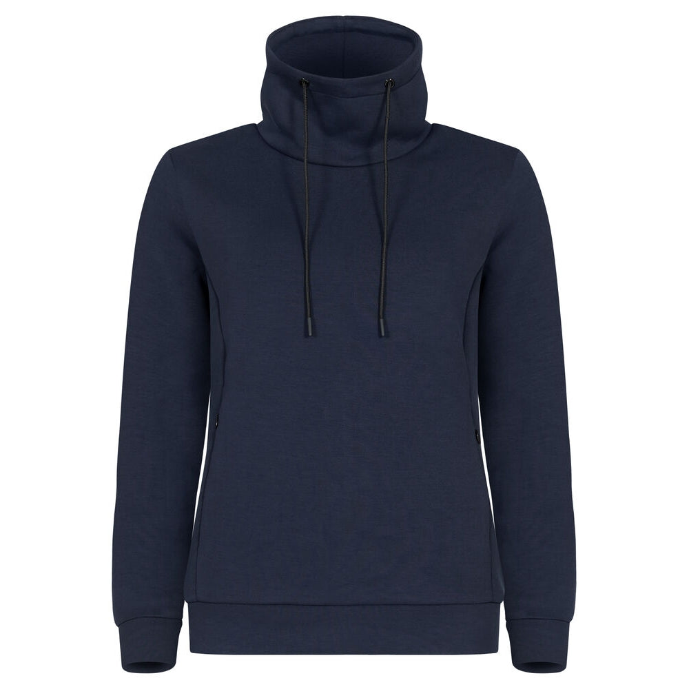 Dark Navy - Back - Clique Womens-Ladies Hobart Sweatshirt