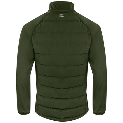 Ivy Green - Back - Cutter & Buck Mens Oak Harbor Padded Jacket
