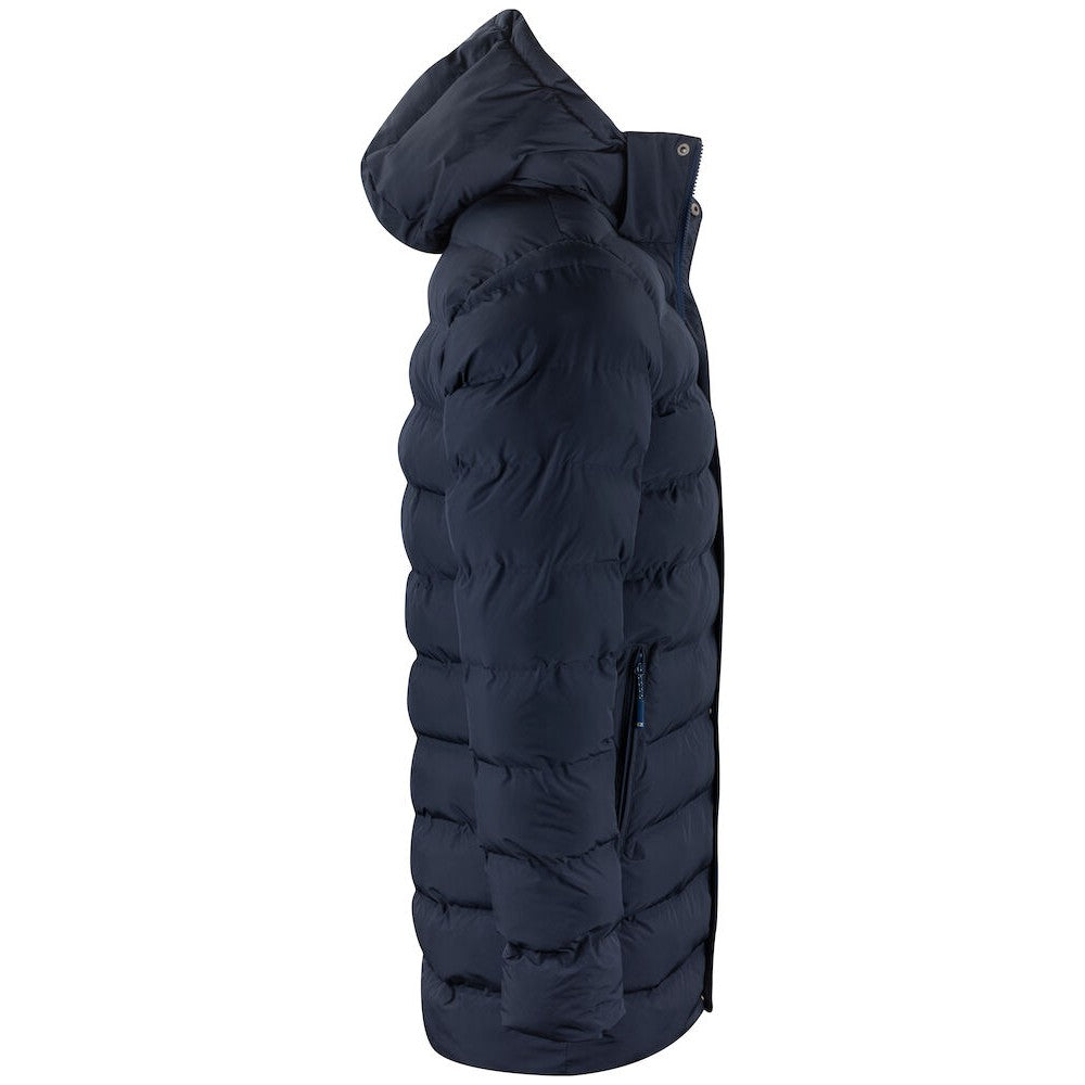 Dark Navy - Side - Cutter & Buck Mens Wenatchee Padded Jacket