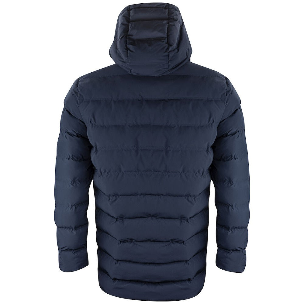 Dark Navy - Back - Cutter & Buck Mens Wenatchee Padded Jacket