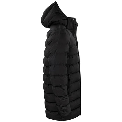 Black - Side - Cutter & Buck Mens Wenatchee Padded Jacket