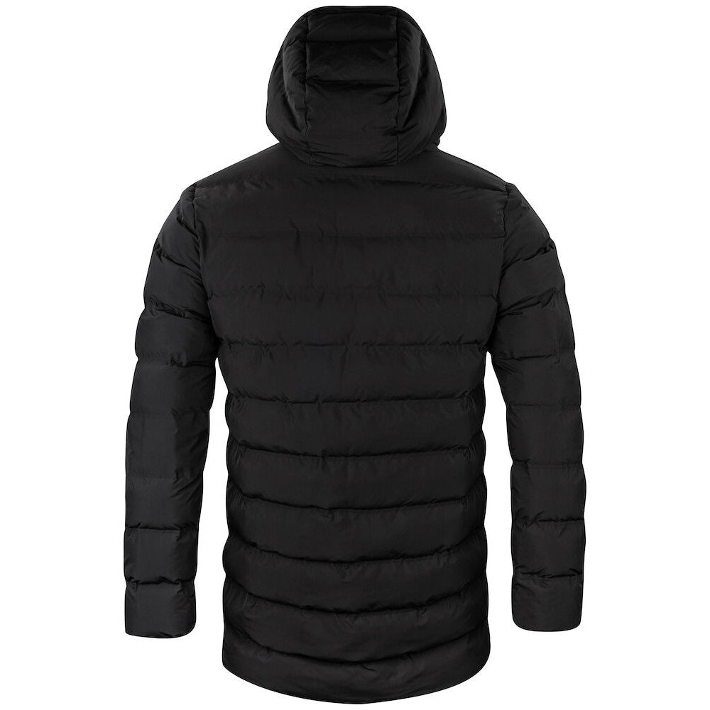 Black - Back - Cutter & Buck Mens Wenatchee Padded Jacket