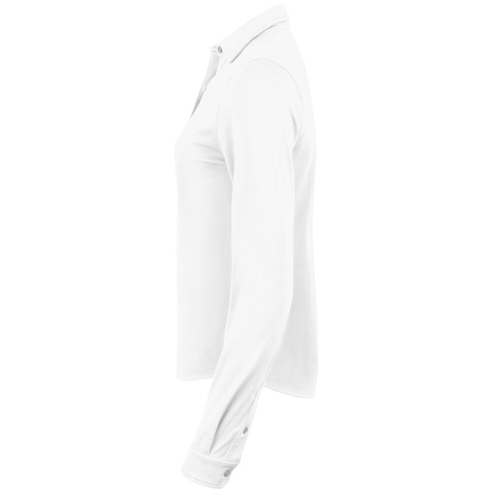 White - Lifestyle - Cutter & Buck Womens-Ladies Advantage Shirt