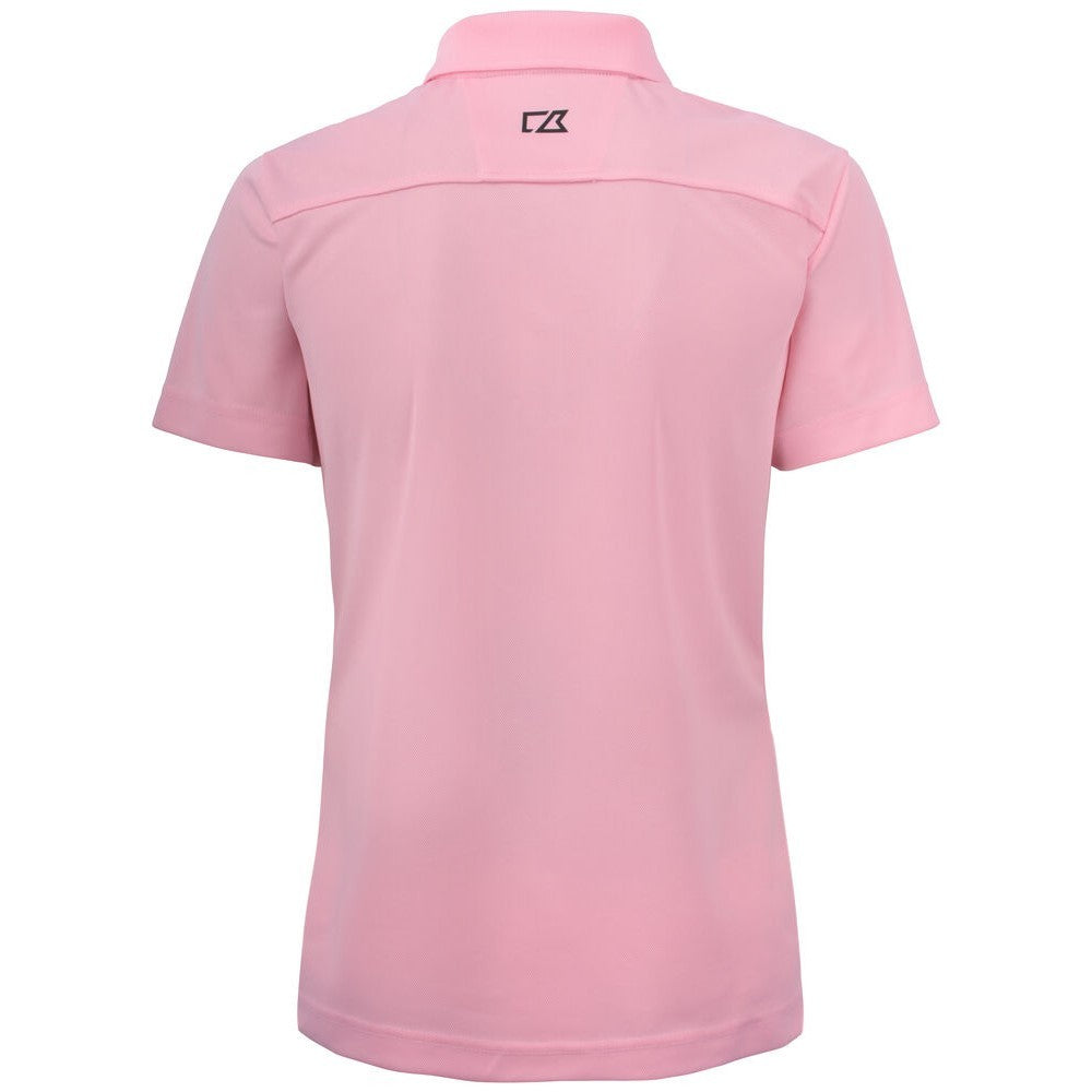 Pink Mist - Back - Cutter & Buck Womens-Ladies Kelowna Polo Shirt