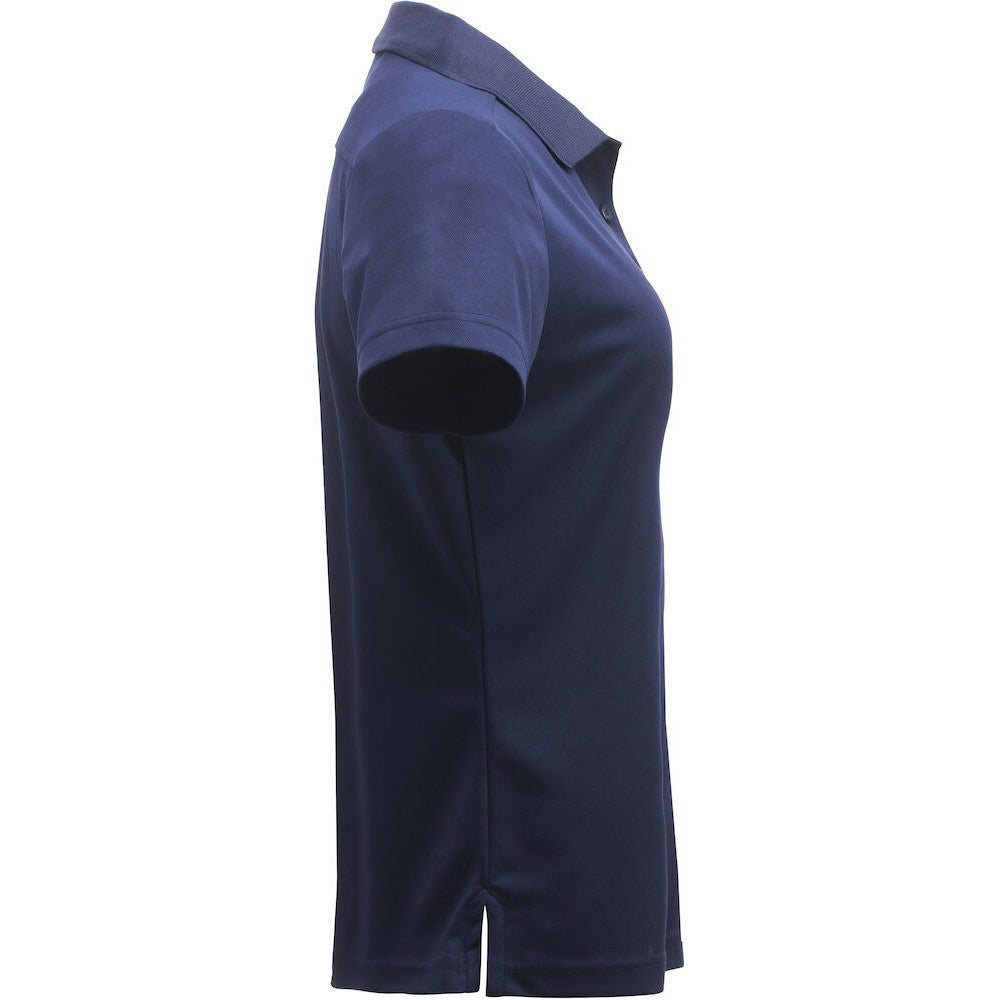 Dark Navy - Side - Cutter & Buck Womens-Ladies Kelowna Polo Shirt