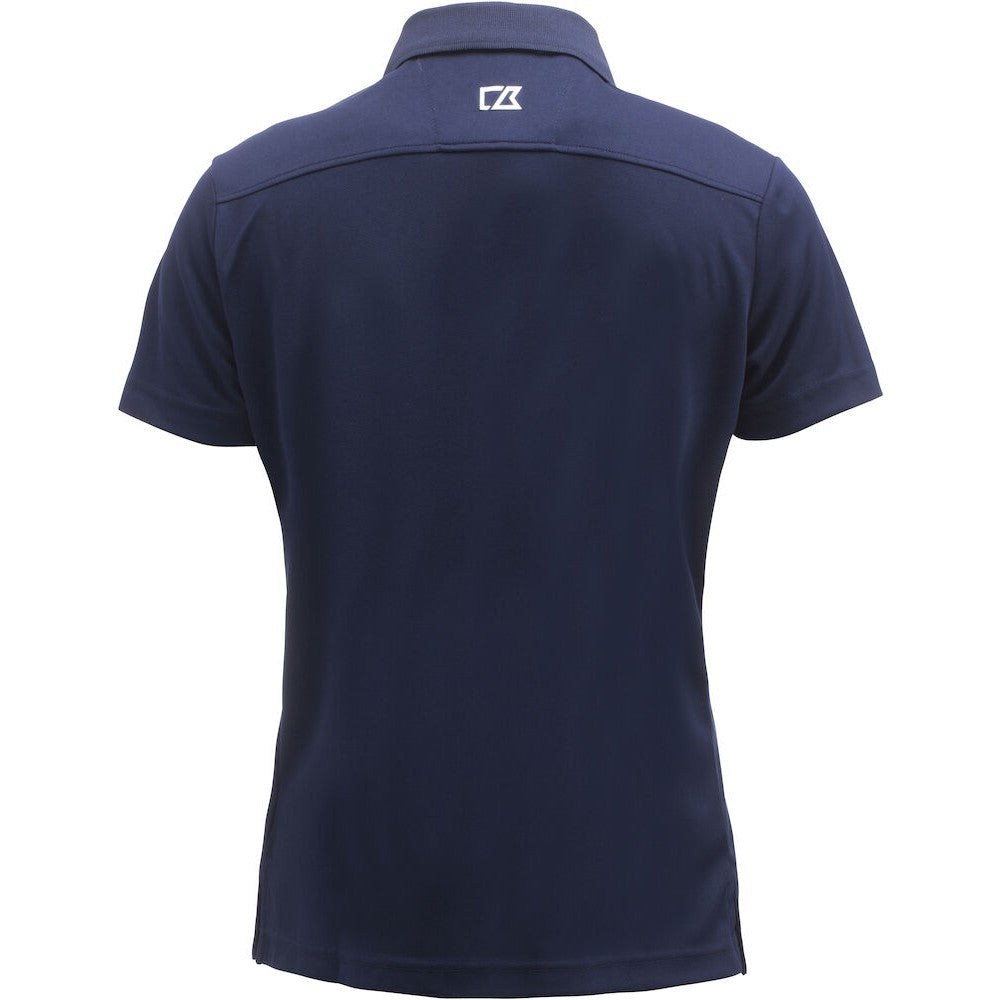 Dark Navy - Back - Cutter & Buck Womens-Ladies Kelowna Polo Shirt