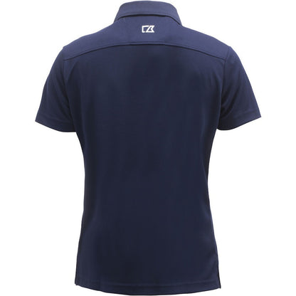 Dark Navy - Back - Cutter & Buck Womens-Ladies Kelowna Polo Shirt