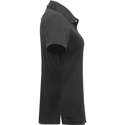 Black - Side - Cutter & Buck Womens-Ladies Kelowna Polo Shirt