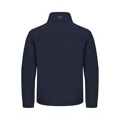 Dark Navy - Back - Cutter & Buck Mens Wedderburn Jacket