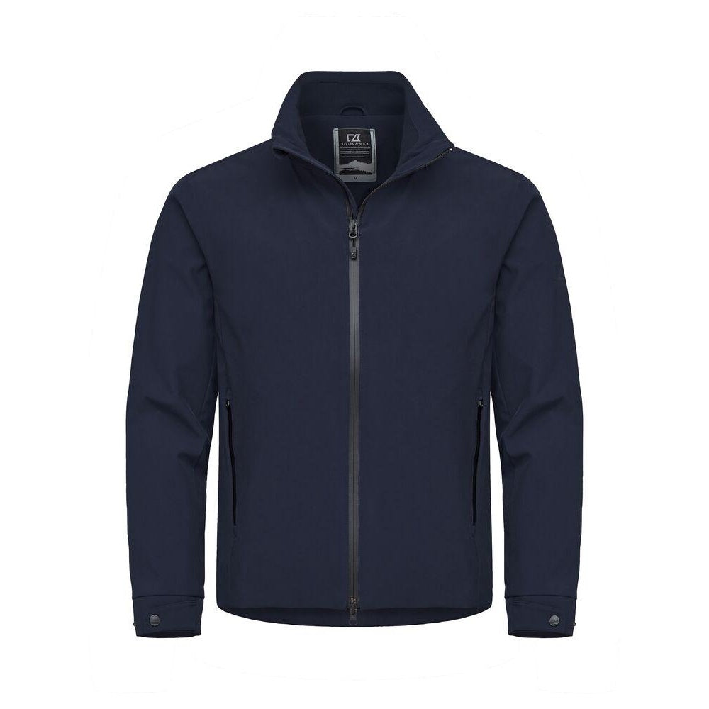 Dark Navy - Front - Cutter & Buck Mens Wedderburn Jacket