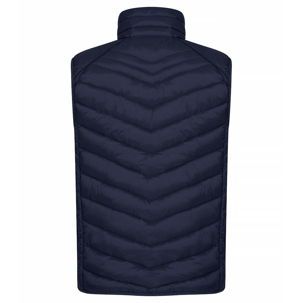 Dark Navy - Back - Clique Mens Idaho Body Warmer