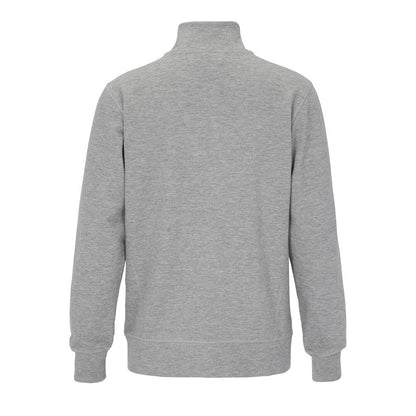 Grey Melange - Back - Cottover Mens French Terry Full Zip Jacket