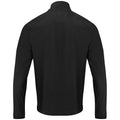 Black - Back - Cutter & Buck Mens Adapt Half Zip Top