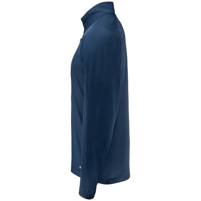 Dark Navy - Lifestyle - Cutter & Buck Mens Adapt Half Zip Top