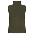 Fog Green - Back - Clique Womens-Ladies Softshell Panels Gilet