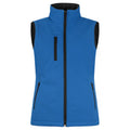 Royal Blue - Front - Clique Womens-Ladies Softshell Panels Gilet