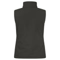 Dark Grey - Back - Clique Womens-Ladies Softshell Panels Gilet