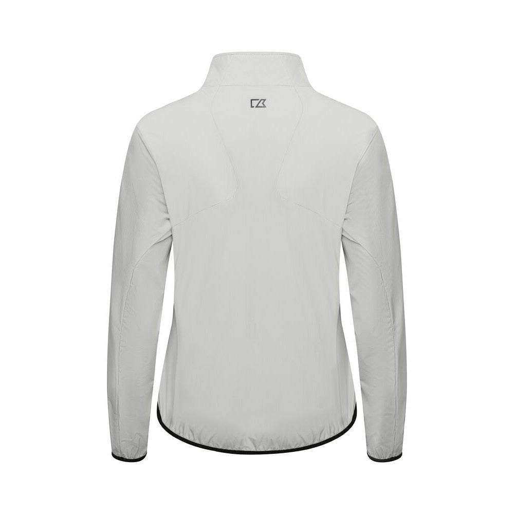 Silver - Back - Cutter & Buck Womens-Ladies La Push Pro Jacket