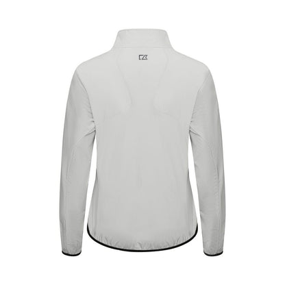 Silver - Back - Cutter & Buck Womens-Ladies La Push Pro Jacket