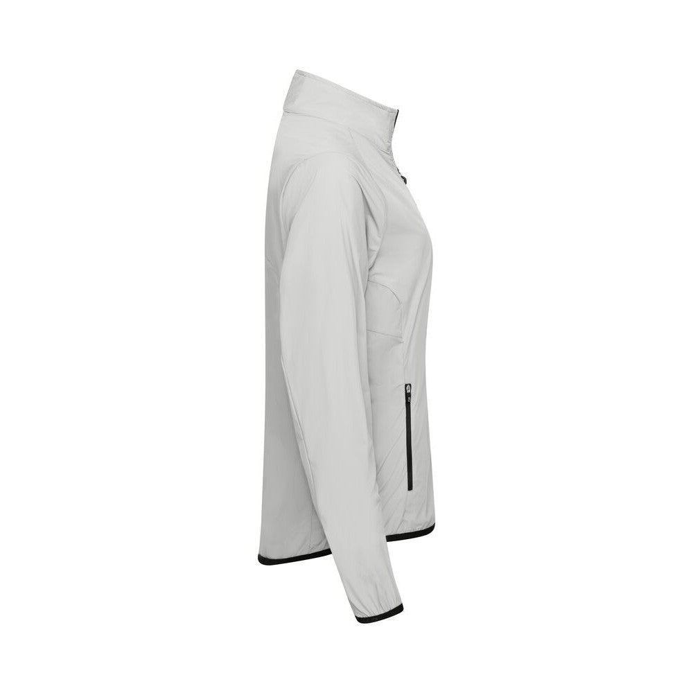 Silver - Side - Cutter & Buck Womens-Ladies La Push Pro Jacket