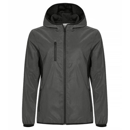 Reflective-Grey - Front - Clique Womens-Ladies Willmar Jacket