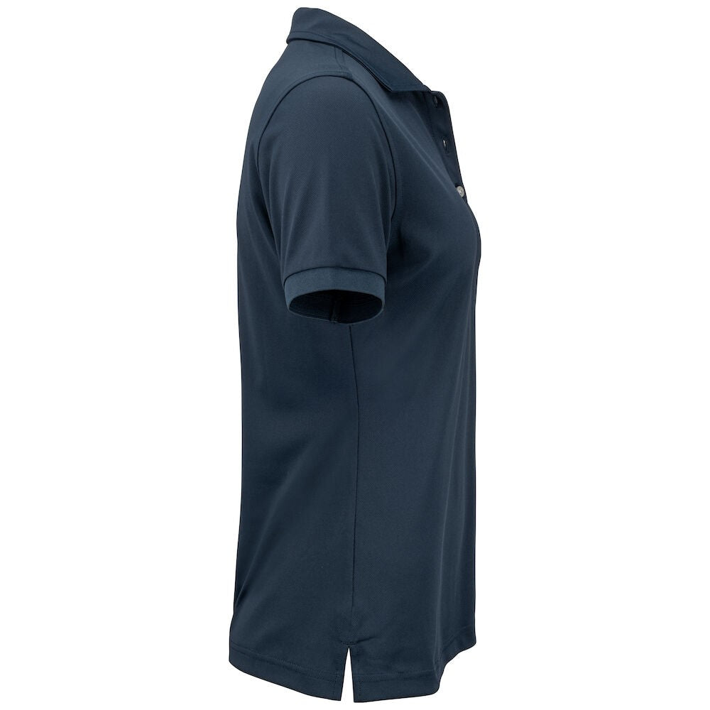 Dark Navy - Side - Cutter & Buck Womens-Ladies Virtue Polo Shirt