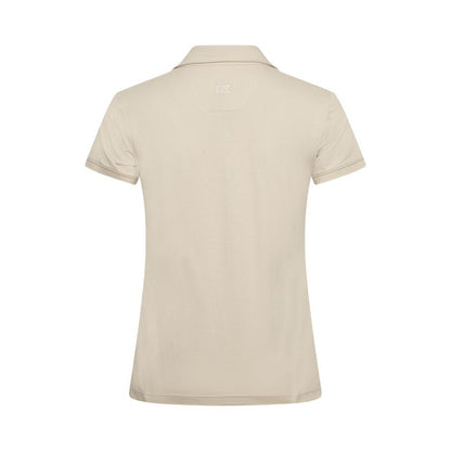 Beige - Back - Cutter & Buck Womens-Ladies Advantage Premium Polo Shirt