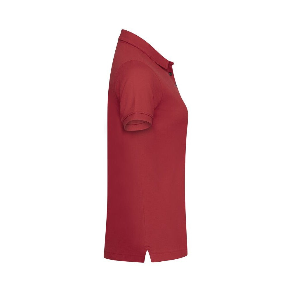 Red - Side - Cutter & Buck Womens-Ladies Advantage Premium Polo Shirt