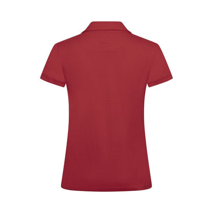 Red - Back - Cutter & Buck Womens-Ladies Advantage Premium Polo Shirt