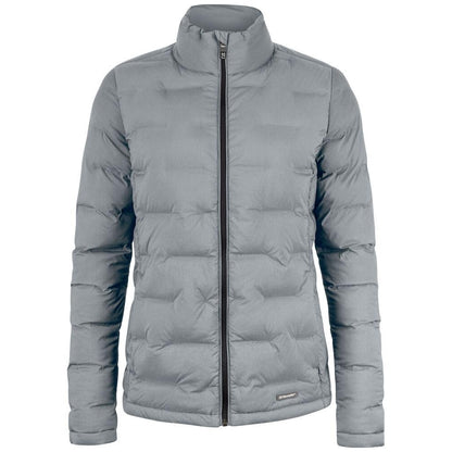 Grey - Front - Cutter & Buck Womens-Ladies Baker Padded Jacket