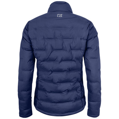 Dark Navy - Back - Cutter & Buck Womens-Ladies Baker Padded Jacket