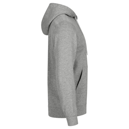 Grey Melange - Side - Clique Mens Miami Hoodie