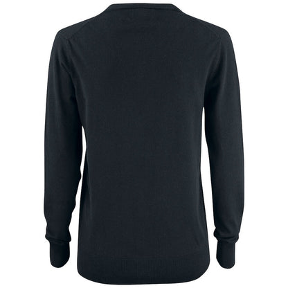 Black - Back - Cutter & Buck Womens-Ladies Oakville Cardigan
