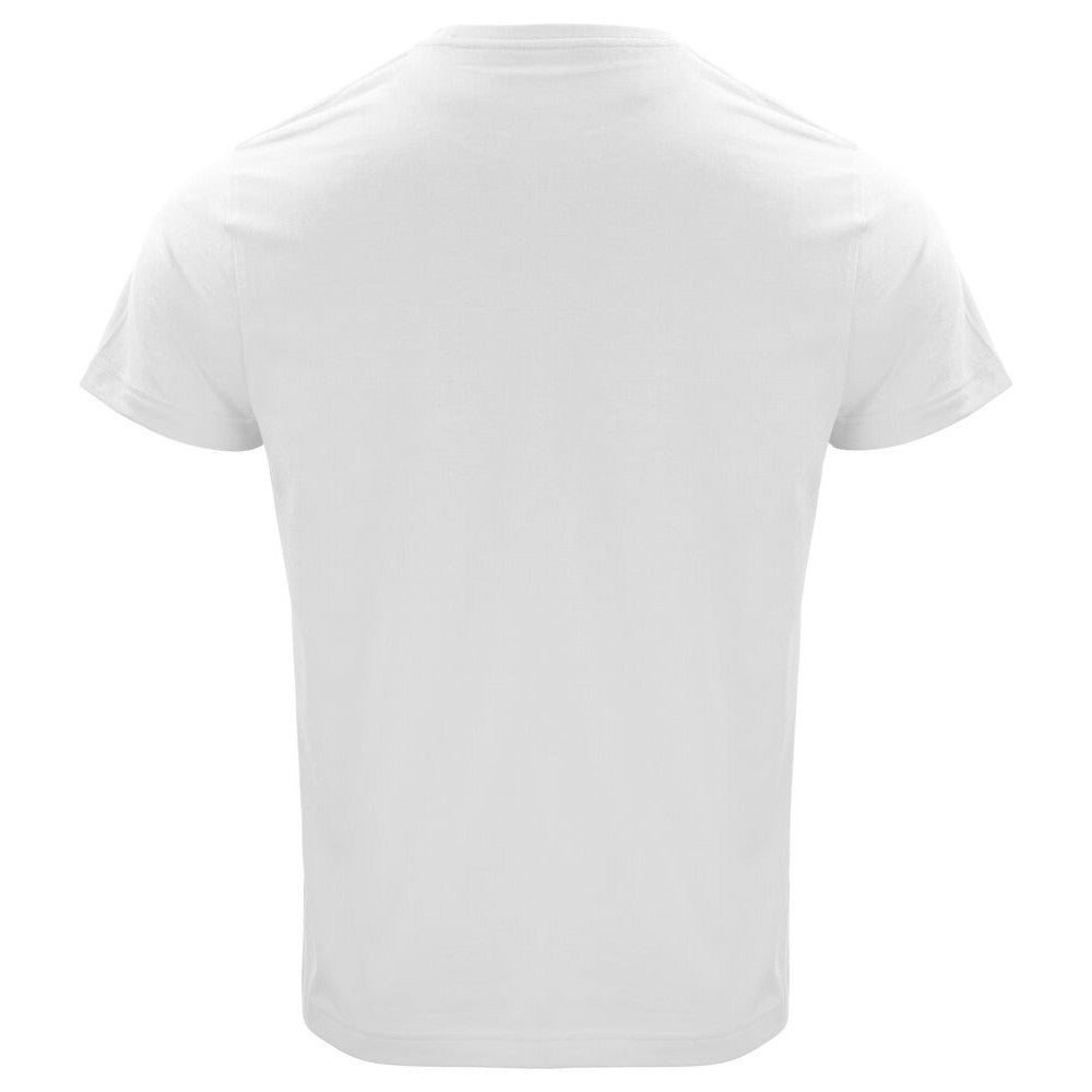 White - Back - Clique Mens Classic Organic Cotton T-Shirt