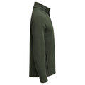 Ivy Green - Side - Cutter & Buck Mens Hunts Point Fleece Top