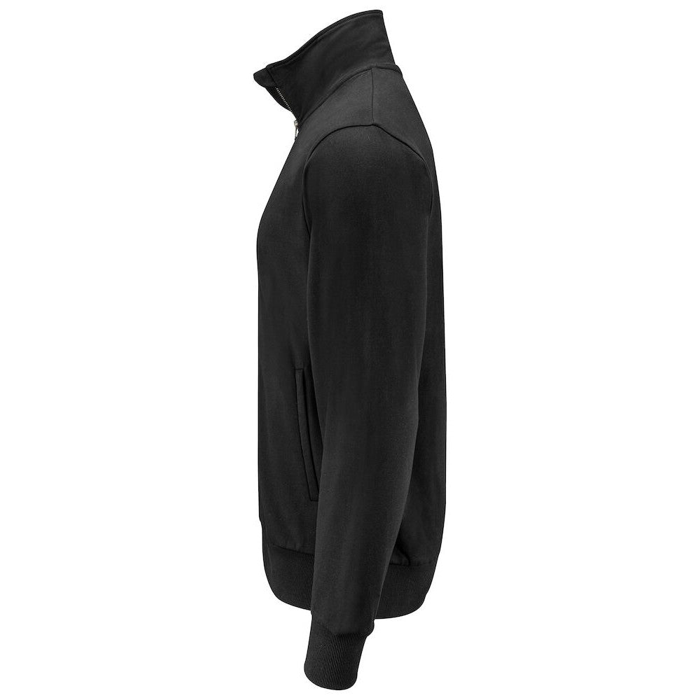 Black - Lifestyle - Projob Mens Plain Full Zip Sweatshirt