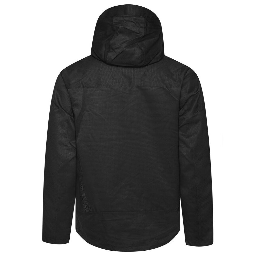 Black - Back - Projob Mens Functional Padded Jacket