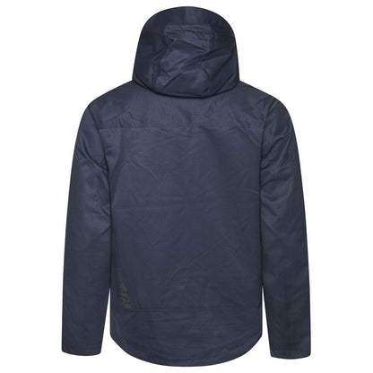 Navy - Back - Projob Mens Functional Padded Jacket