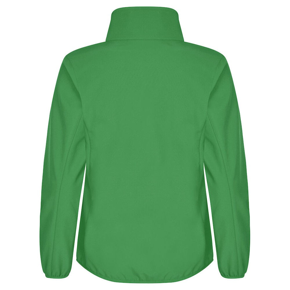 Apple Green - Back - Clique Womens-Ladies Classic Soft Shell Jacket