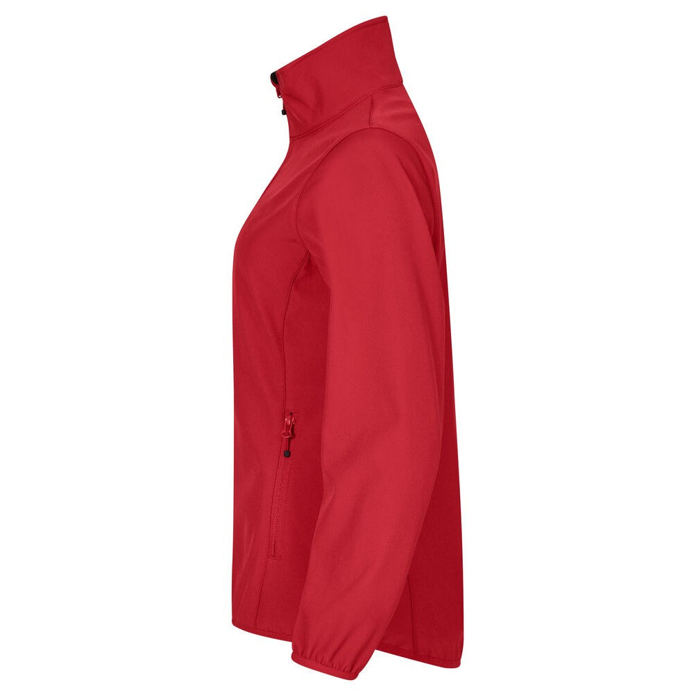 Red - Lifestyle - Clique Womens-Ladies Classic Soft Shell Jacket