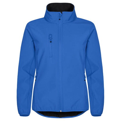Royal Blue - Front - Clique Womens-Ladies Classic Soft Shell Jacket