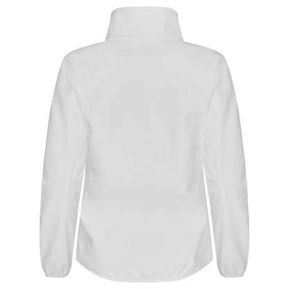 White - Back - Clique Womens-Ladies Classic Soft Shell Jacket